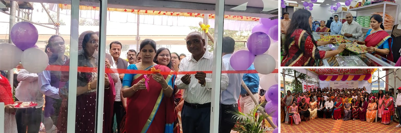 Inauguration of Sales Showroom of SUS Garments Cluster at CFC, Pune