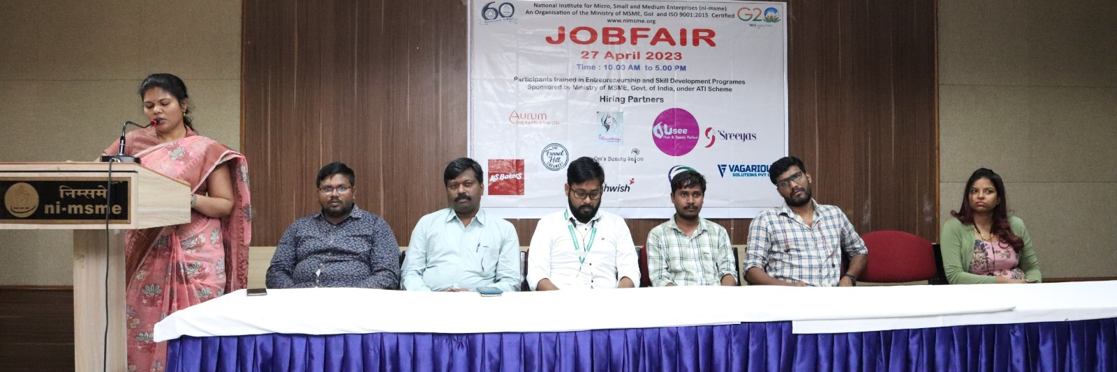 Job Fair in IT & ITeS, Beauty and Wellness, Baking Sector 