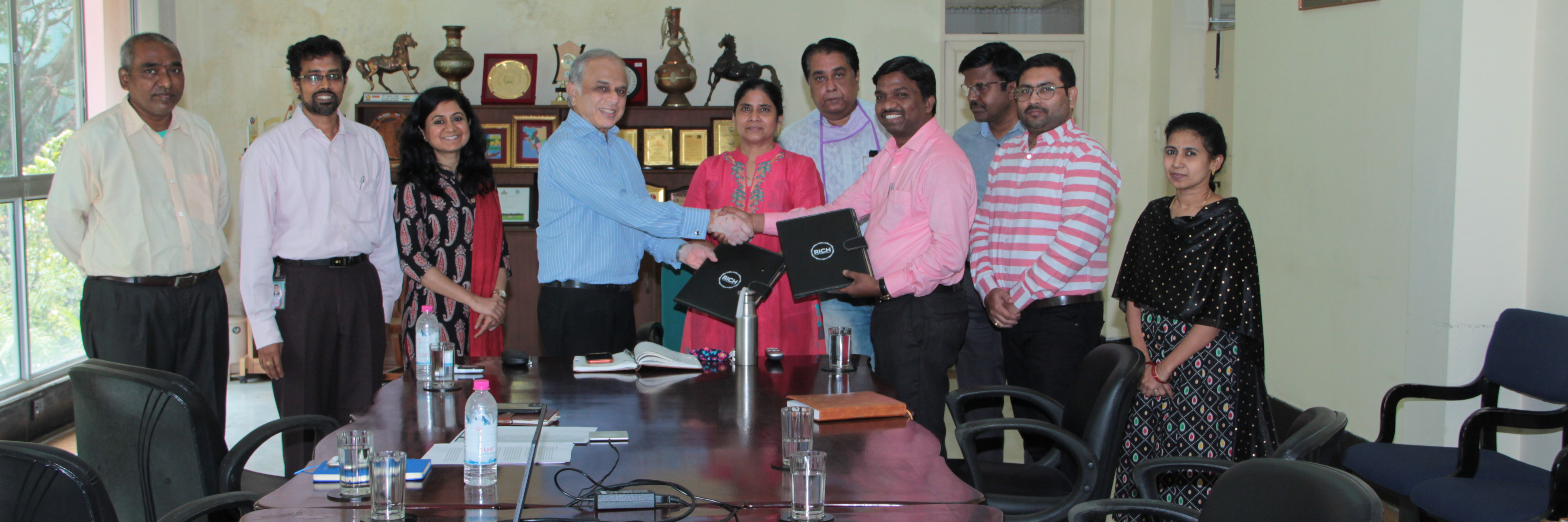 MoU with Research and Innovation Circle of Hyderabad (RICH)