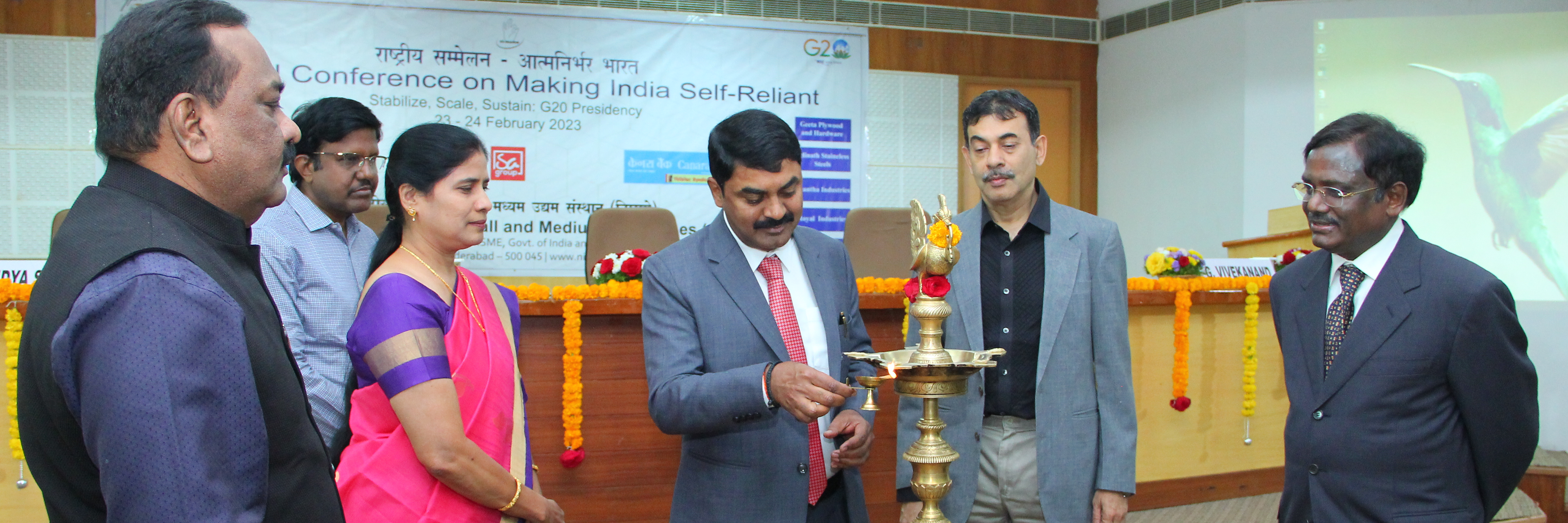 Inauguration of National Conference on making India Self-Reliant under the august presence of Shri. Dr. G. Sateesh Reddy, Scientific Adviser to Defence Minister, Govt of India