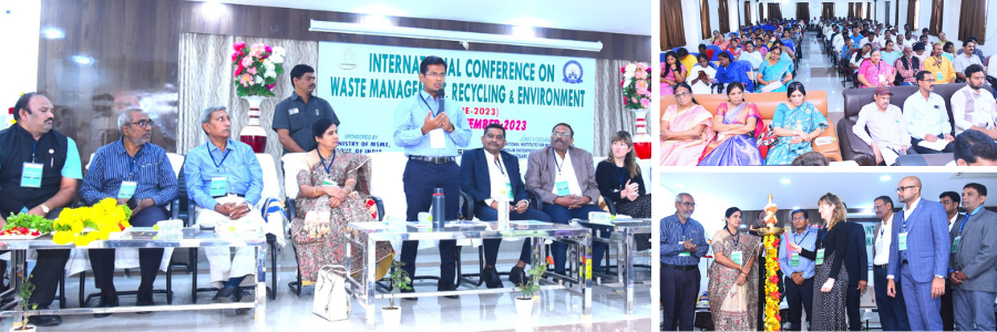Inauguration of International Conference on Waste Management, Recycling and Environment
