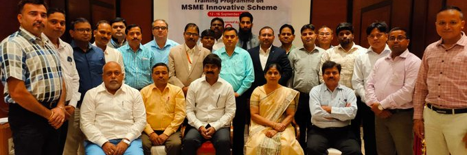 Training Programme on MSME Innovative Scheme