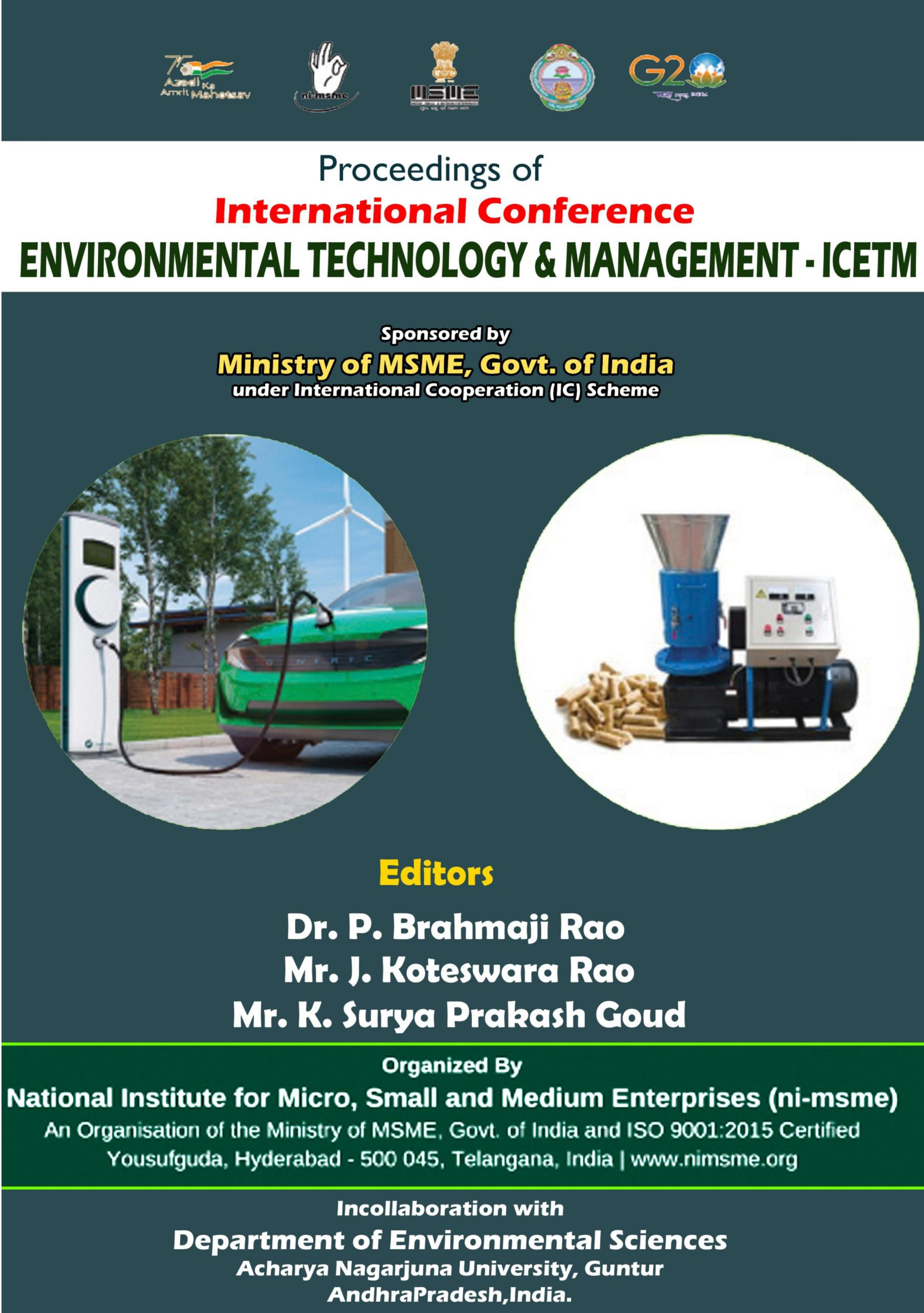 International Conference on Environmental Technology & Management